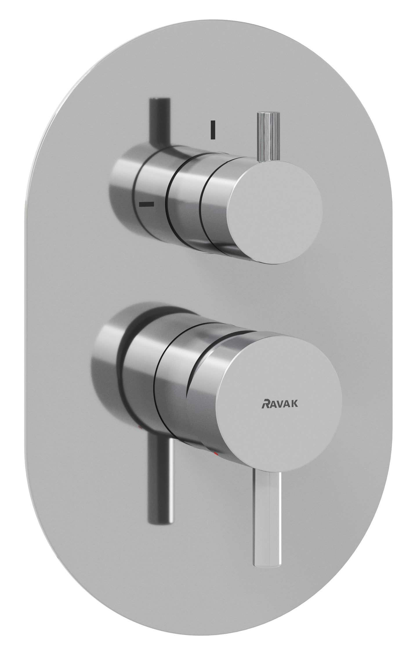 Espirit Chrome Tweeweg Inbouwkraan Met Omstel - ES 065.00