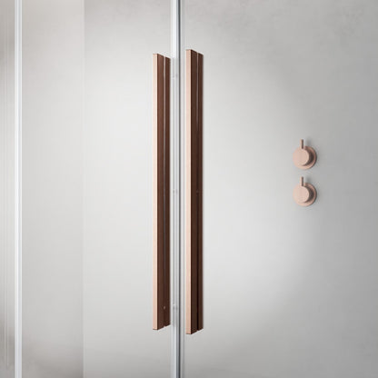 Furo Brushed Copper Walk-in