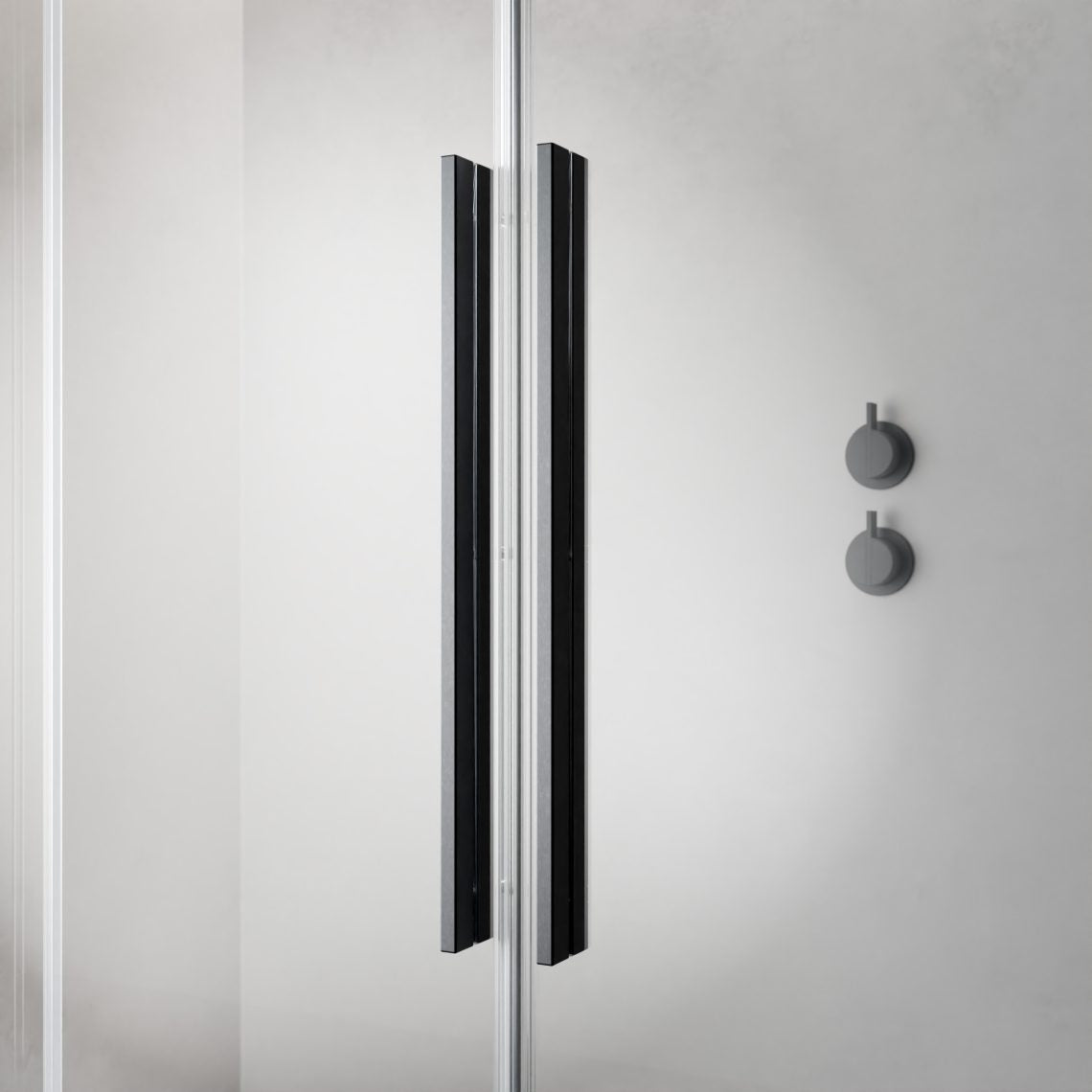 Furo Brushed GunMetal Walk-in