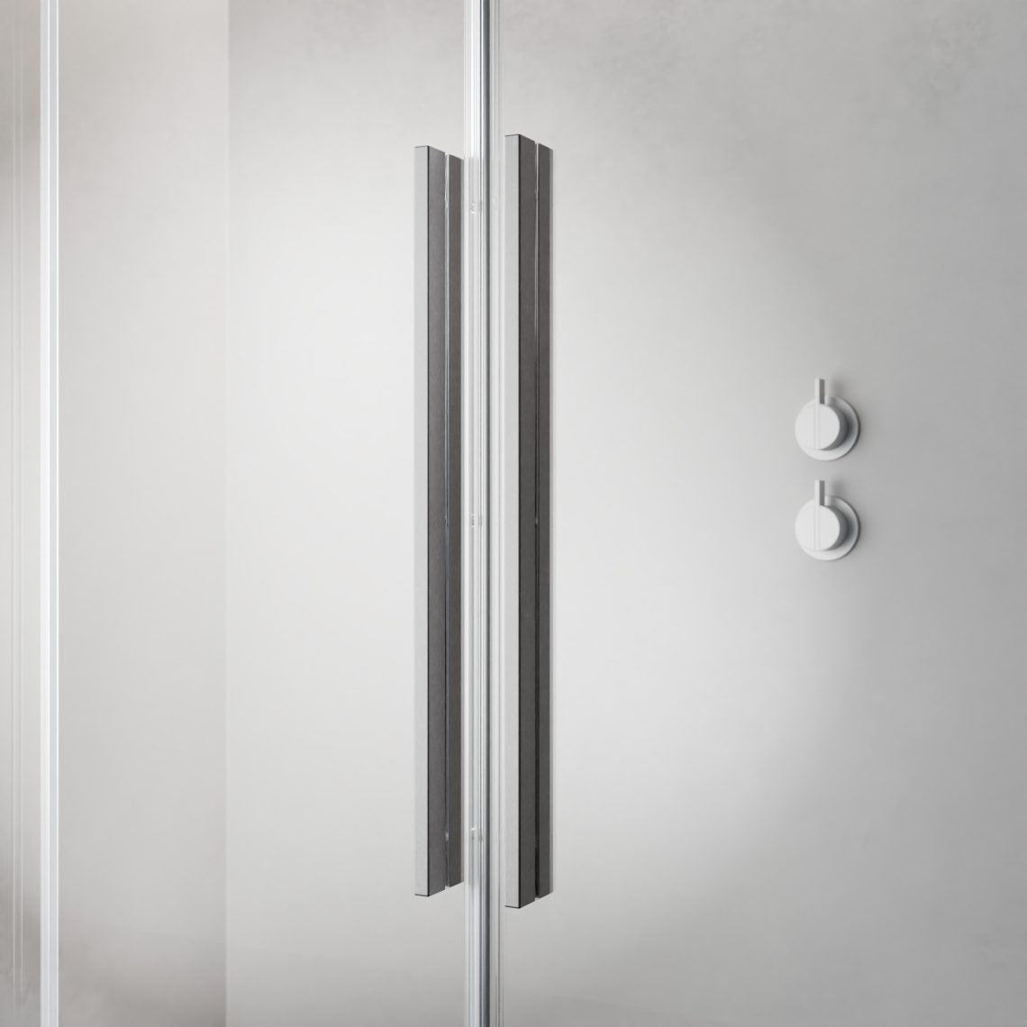 Furo Brushed Nickel Walk-in