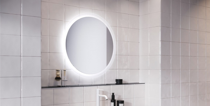 Orbit LED ronde spiegel