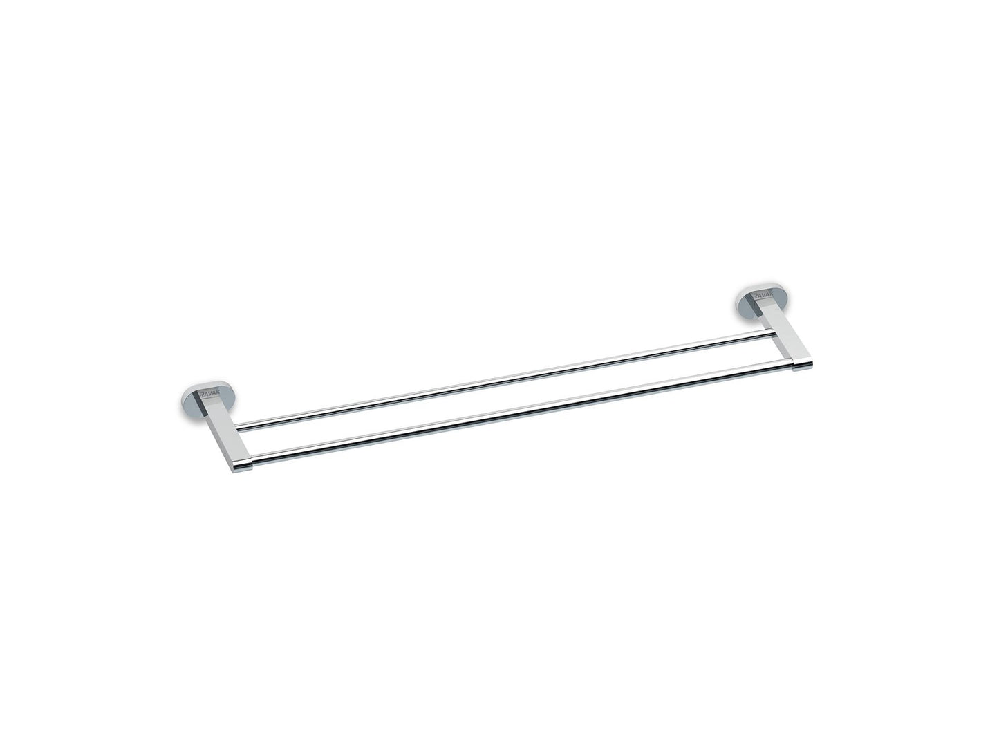 Double towel holder, chrome, Ravak 