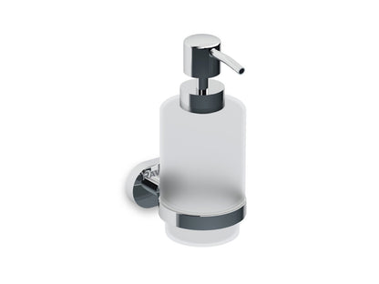 Chrome soap dispenser 