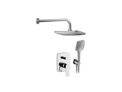 Ravak Classic - Douche set met ingebouwde mengkraan, inbouwlichaam, chroom X07S017